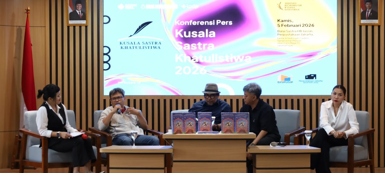 Konferensi Pers Kusala Sastra Khatulistiwa 2026